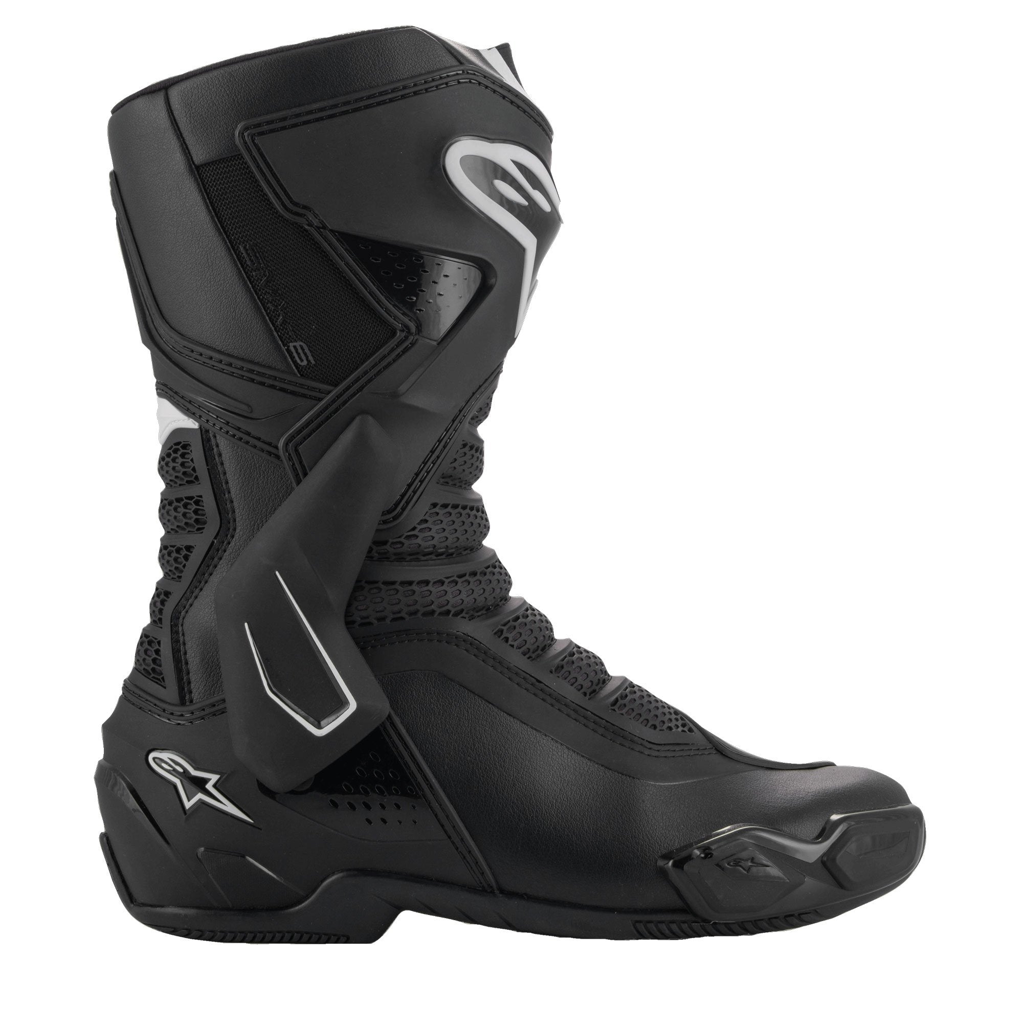 Alpinestars SMX-6 V3 Boots Black / White FREE 1 YEAR Returns, FREE UK Delivery | ThrottleChimp