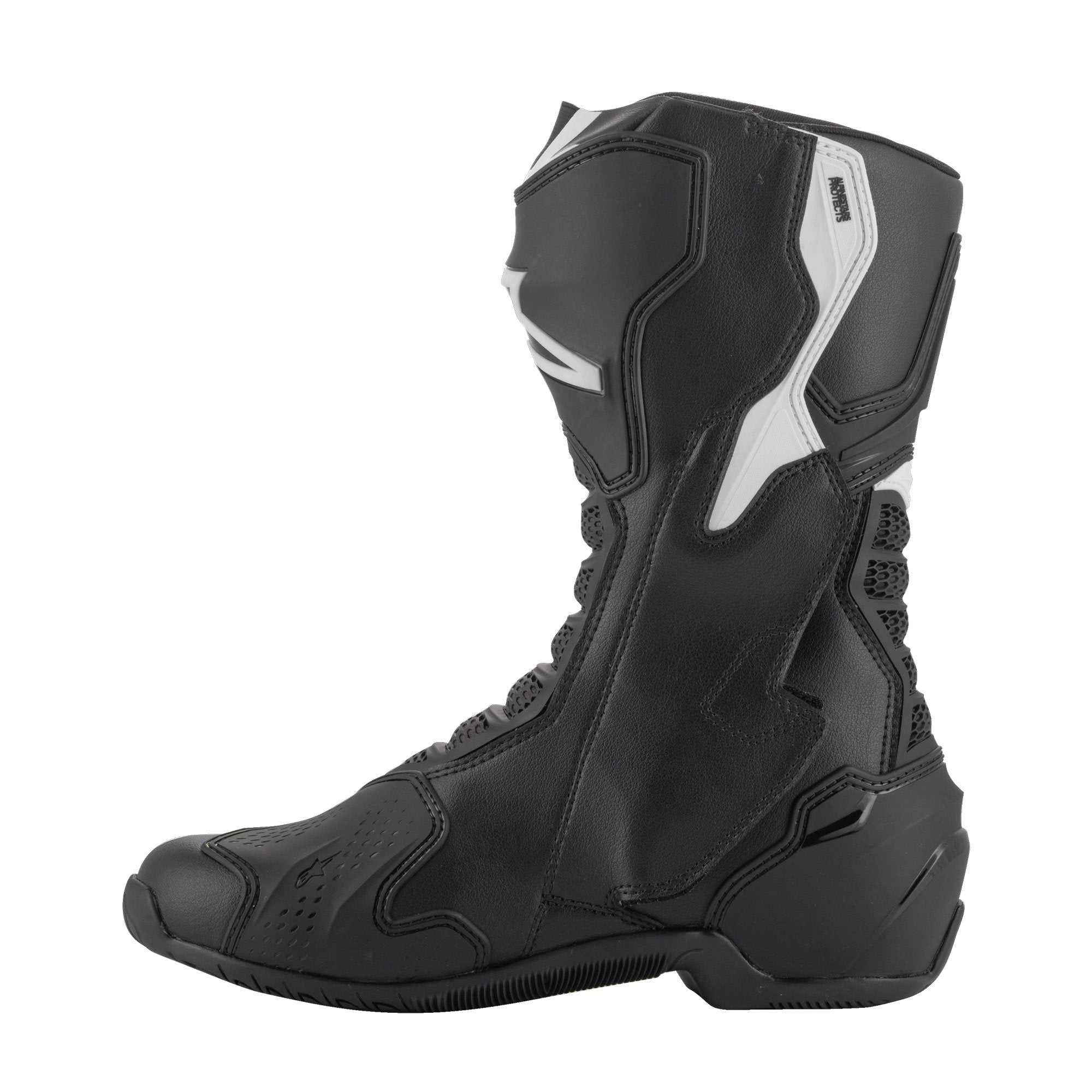 Alpinestars SMX-6 V3 Boots Black / White FREE 1 YEAR Returns, FREE UK Delivery | ThrottleChimp