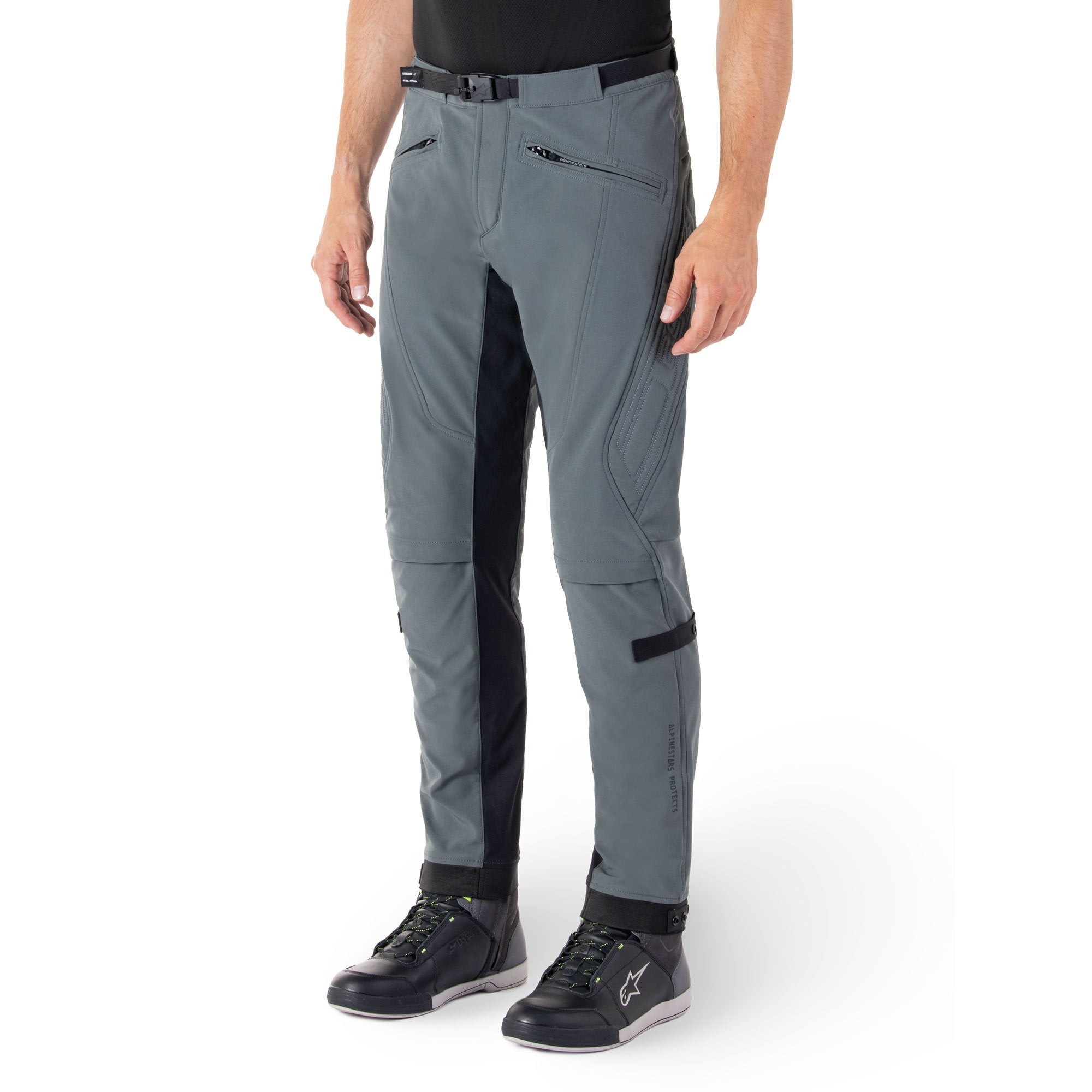 Alpinestars Alden Textile Trouser Urban Grey FREE 1 YEAR Returns, FREE UK Delivery | ThrottleChimp