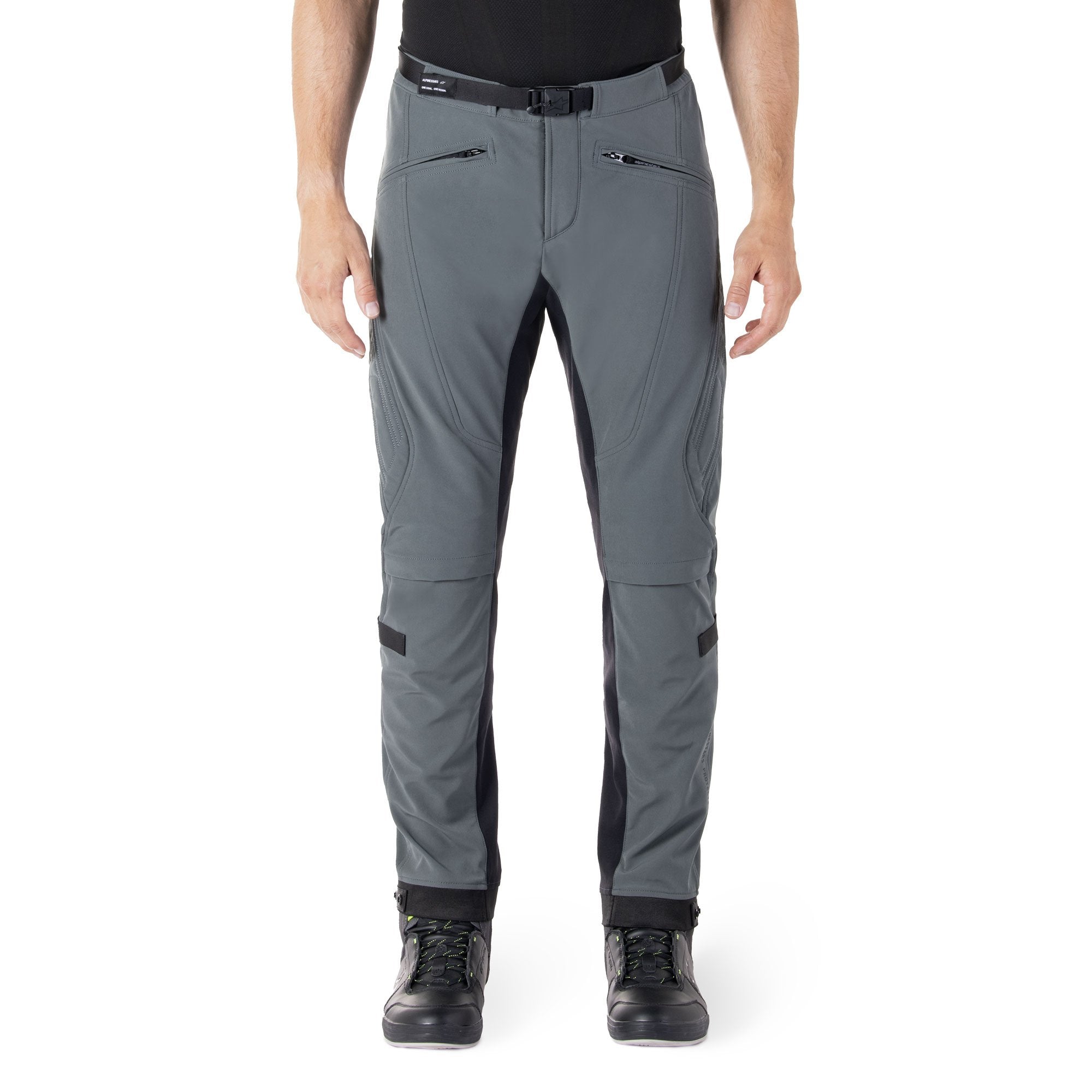 Alpinestars Alden Textile Trouser Urban Grey FREE 1 YEAR Returns, FREE UK Delivery | ThrottleChimp