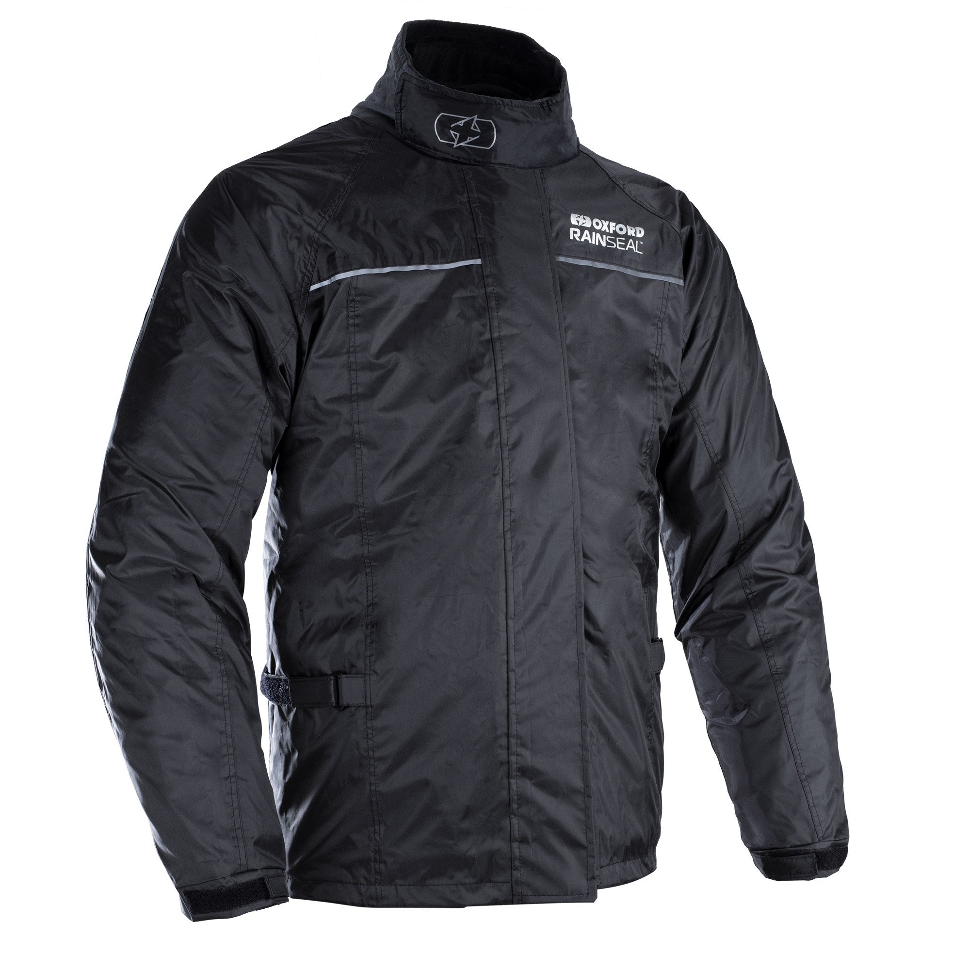 Oxford Rainseal Thermal Over Jacket Black FREE 1 YEAR Returns, FREE UK Delivery | ThrottleChimp