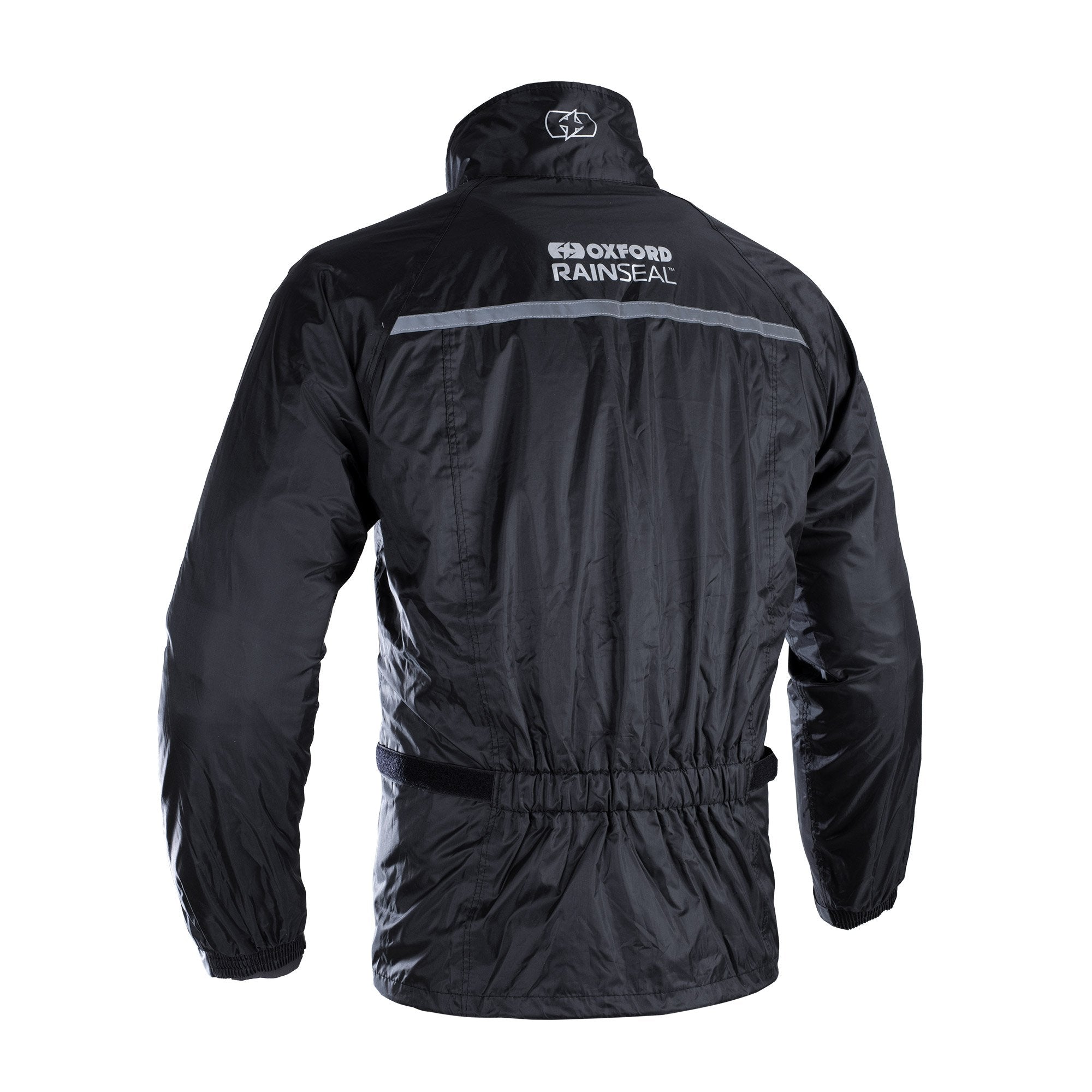 Oxford Rainseal Thermal Over Jacket Black FREE 1 YEAR Returns, FREE UK Delivery | ThrottleChimp