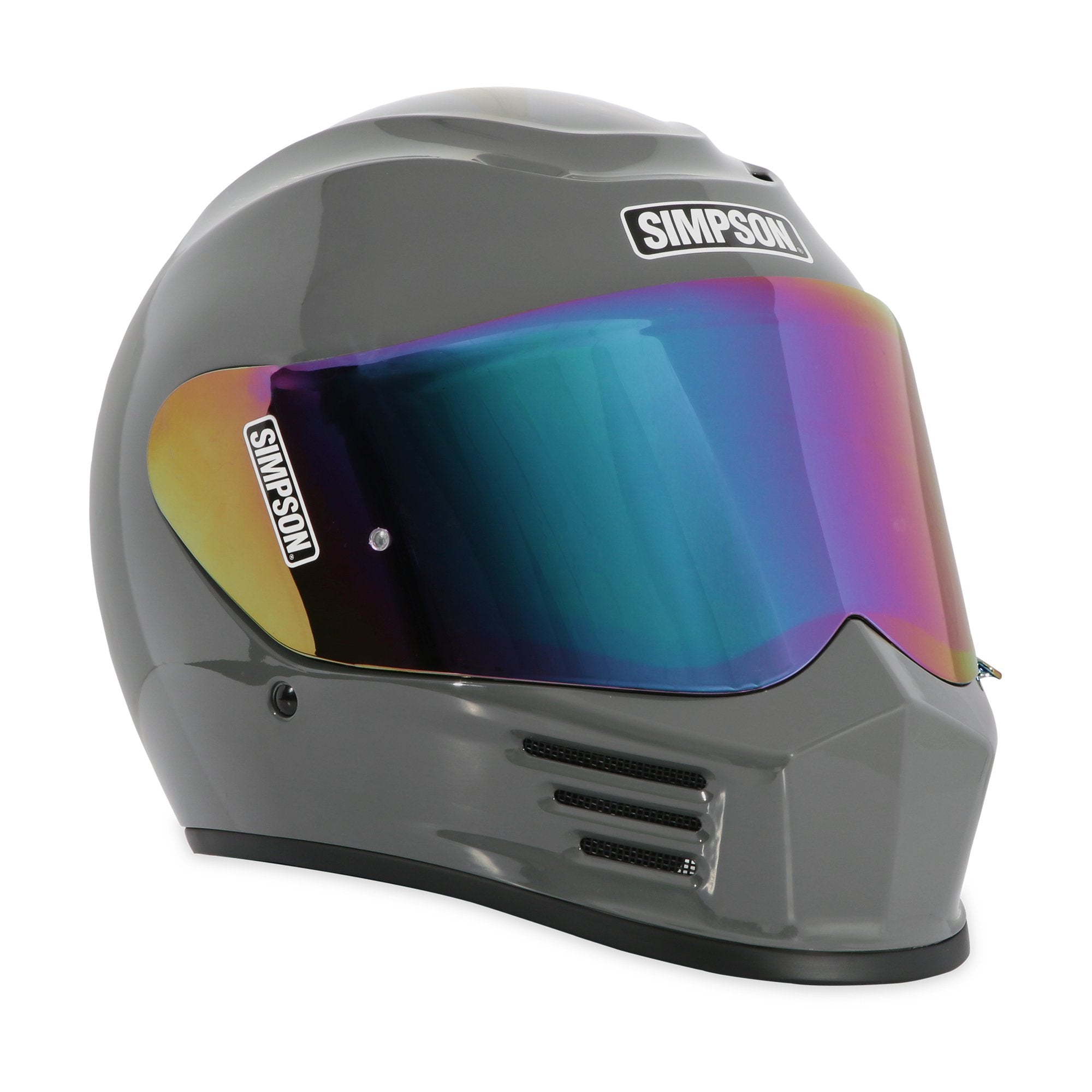 Simpson Speed Solid ECE 22.06 Full Face Helmet Armor FREE 1 YEAR Returns, FREE UK Delivery | ThrottleChimp