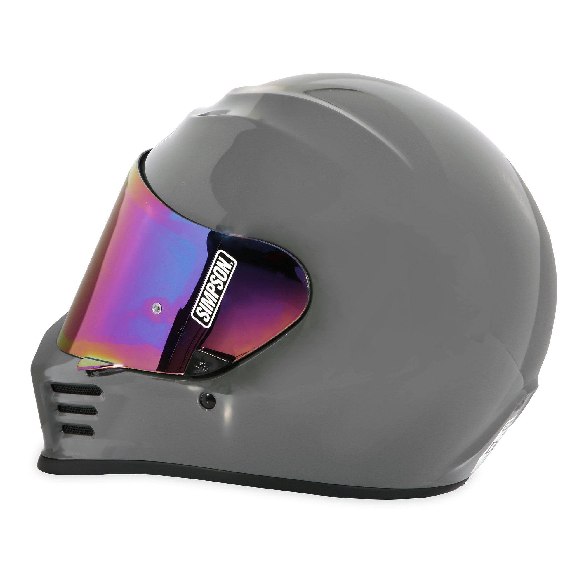 Simpson Speed Solid ECE 22.06 Full Face Helmet Armor FREE 1 YEAR Returns, FREE UK Delivery | ThrottleChimp