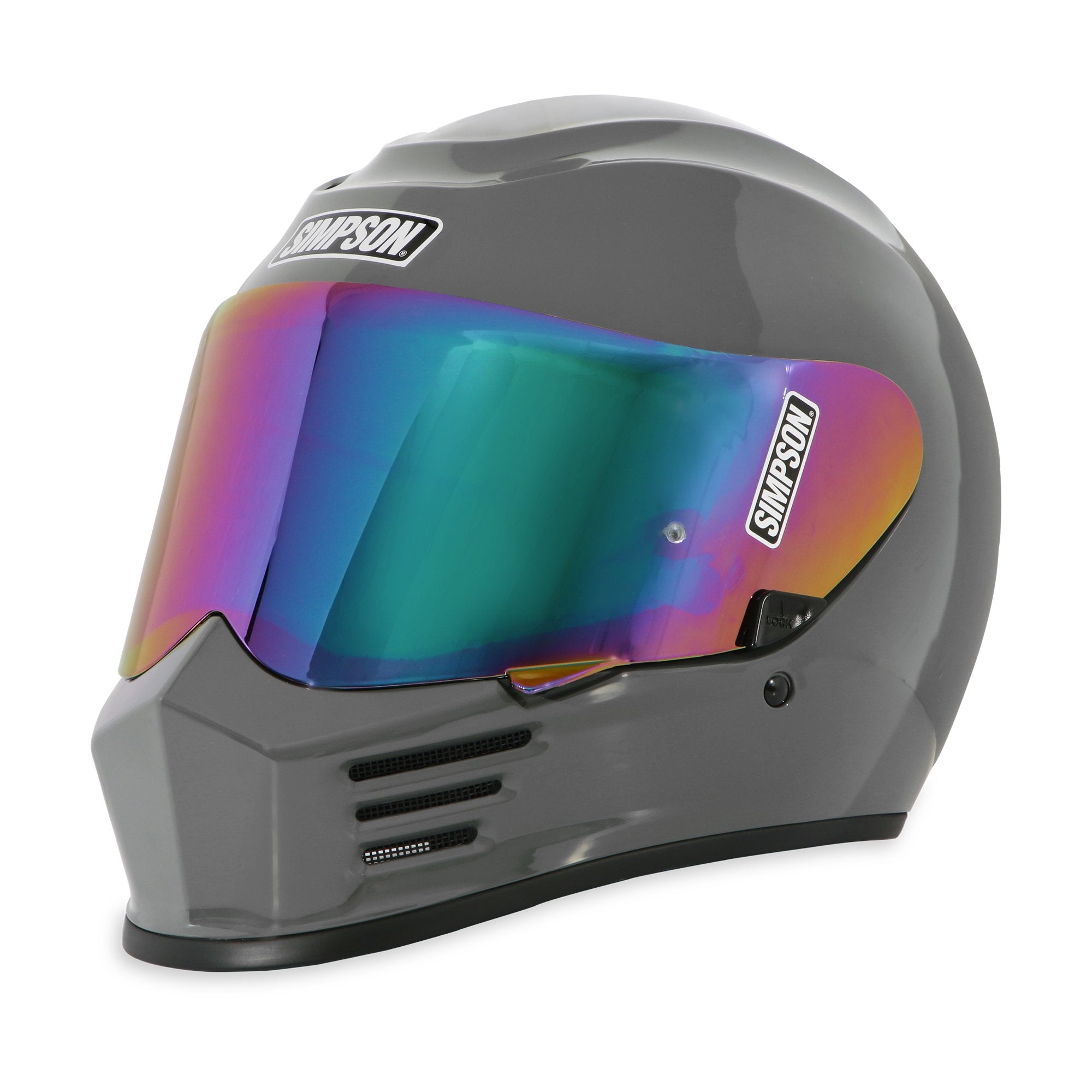 Simpson Speed Solid ECE 22.06 Full Face Helmet Armor FREE 1 YEAR Returns, FREE UK Delivery | ThrottleChimp