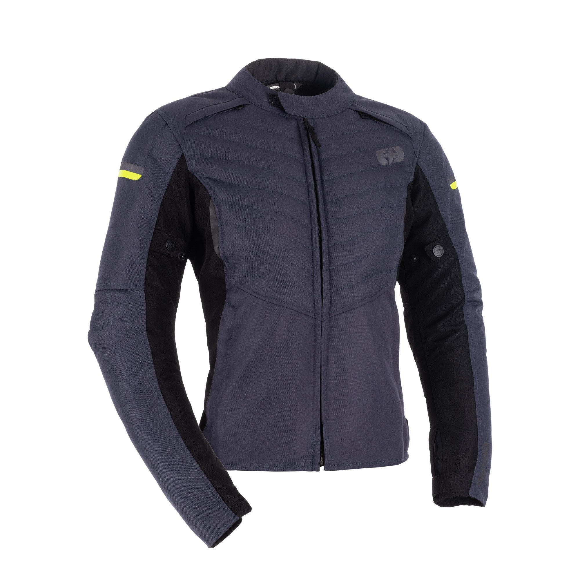 Oxford Valencia D2D 3.0 Ladies Textile Jacket Grey / Black FREE 1 YEAR Returns, FREE UK Delivery | ThrottleChimp