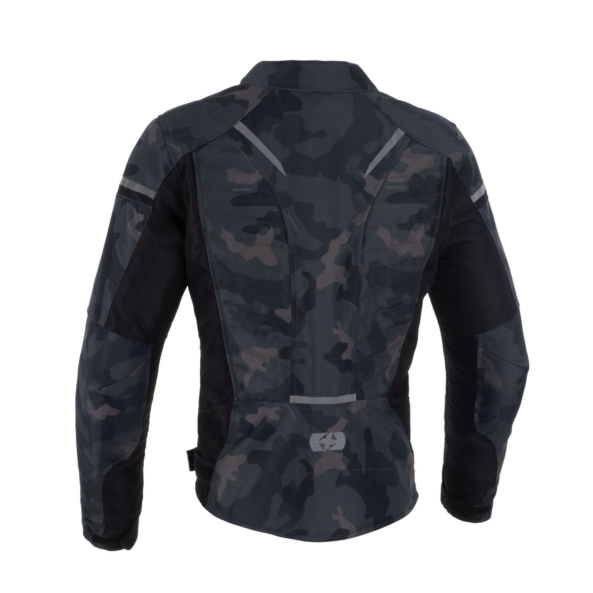 Oxford Valencia D2D 3.0 Ladies Textile Jacket Black Camo FREE 1 YEAR Returns, FREE UK Delivery | ThrottleChimp