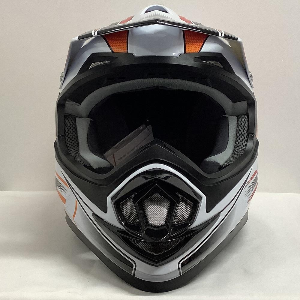 GSB XP-14B MX Off-Road Helmet Gloss Graphic Orange (Image 3) - ThrottleChimp