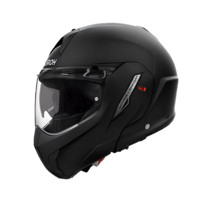 Airoh Mathisse 2 Flip Up Helmet Color Matt Black FREE 1 YEAR Returns, FREE UK Delivery | ThrottleChimp