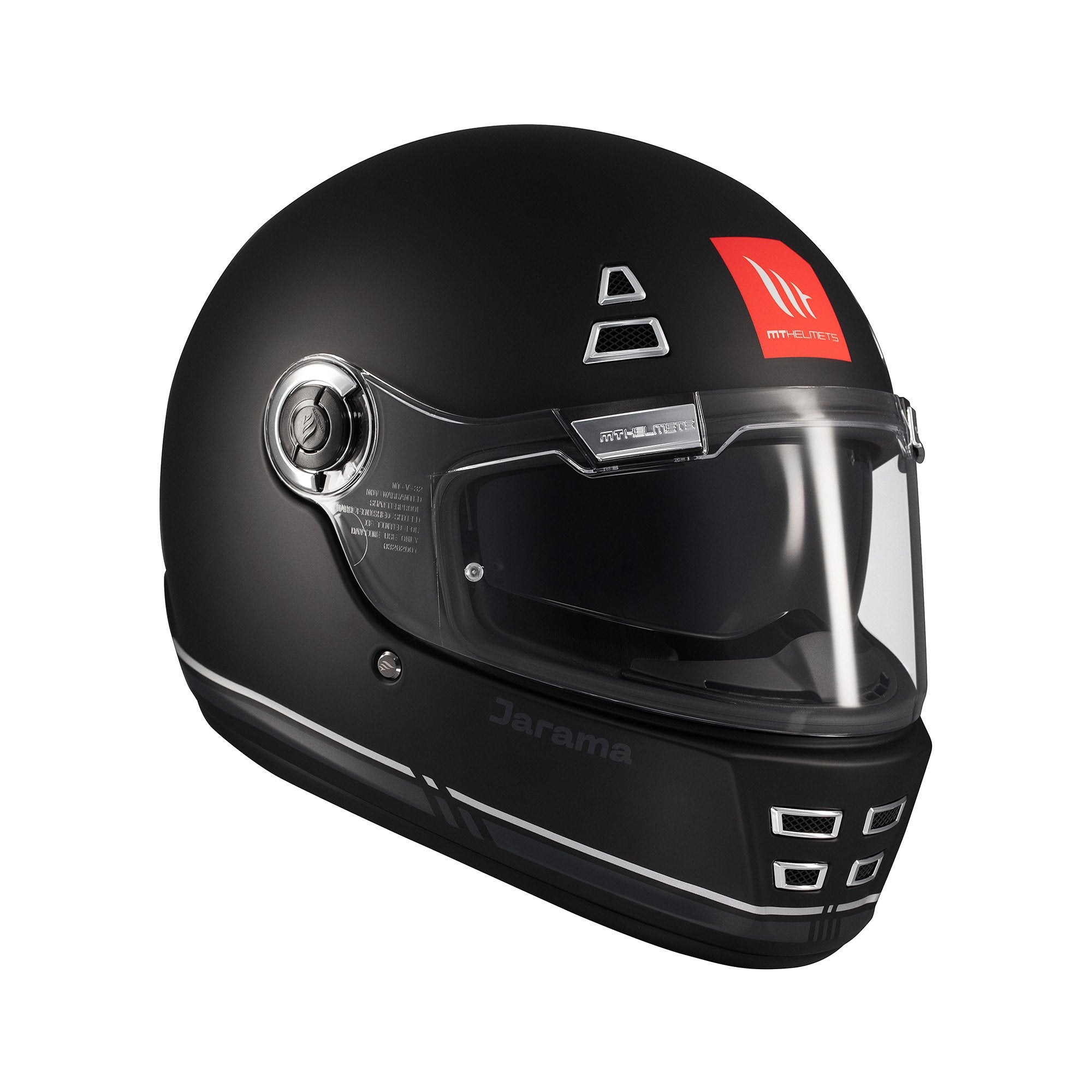 MT Jarama SV B2 Full Face Helmet Matt Black FREE 1 YEAR Returns, FREE UK Delivery | ThrottleChimp