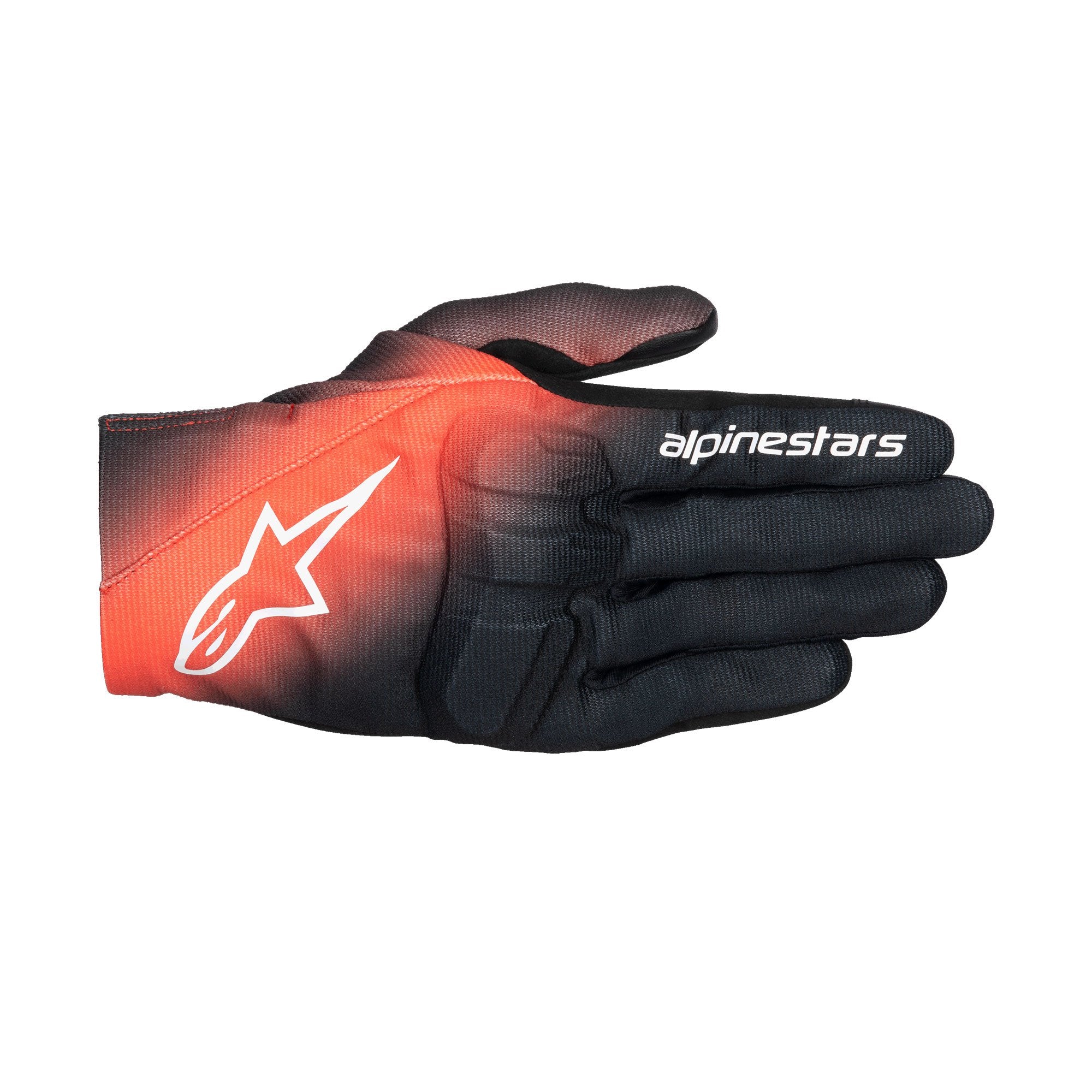 Alpinestars Reef V2 Gloves Black / Fluo Red / White FREE 1 YEAR Returns, FREE UK Delivery | ThrottleChimp