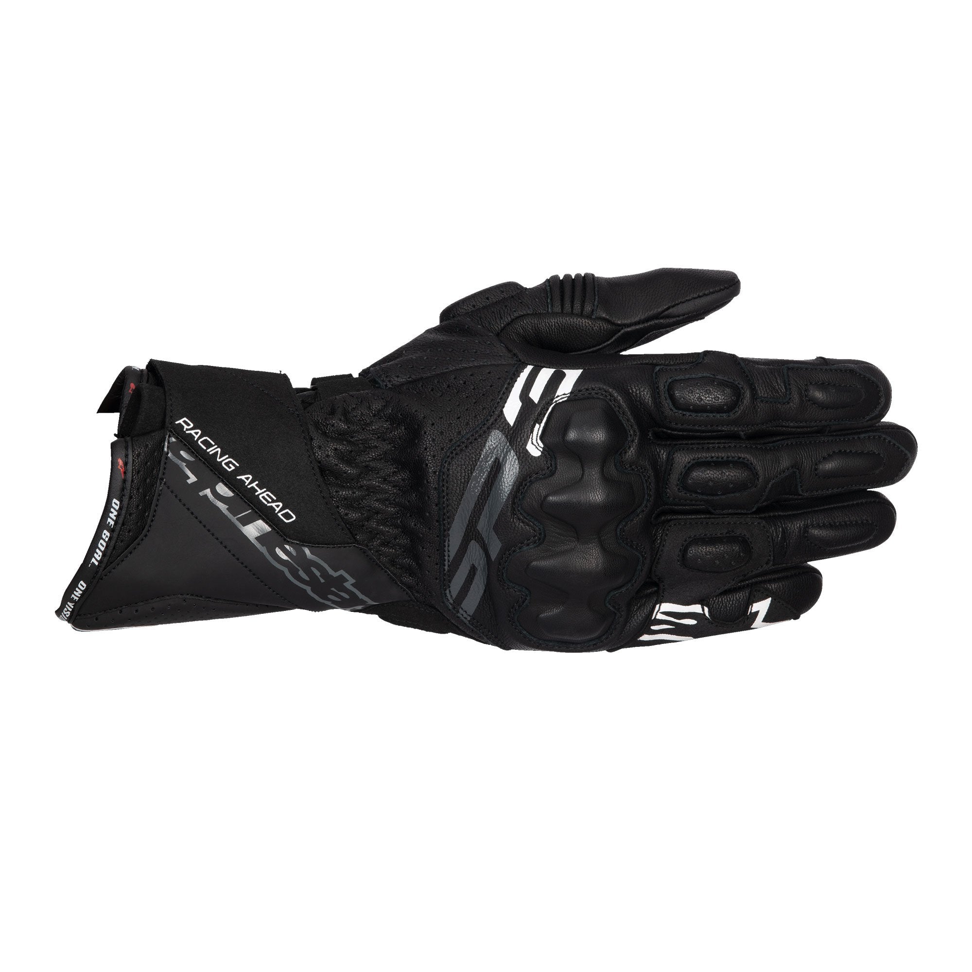 Alpinestars SP-3 Leather Gloves Black FREE 1 YEAR Returns, FREE UK Delivery | ThrottleChimp