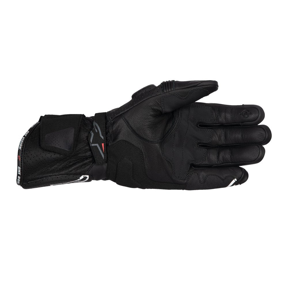 Alpinestars SP-3 Leather Gloves Black FREE 1 YEAR Returns, FREE UK Delivery | ThrottleChimp