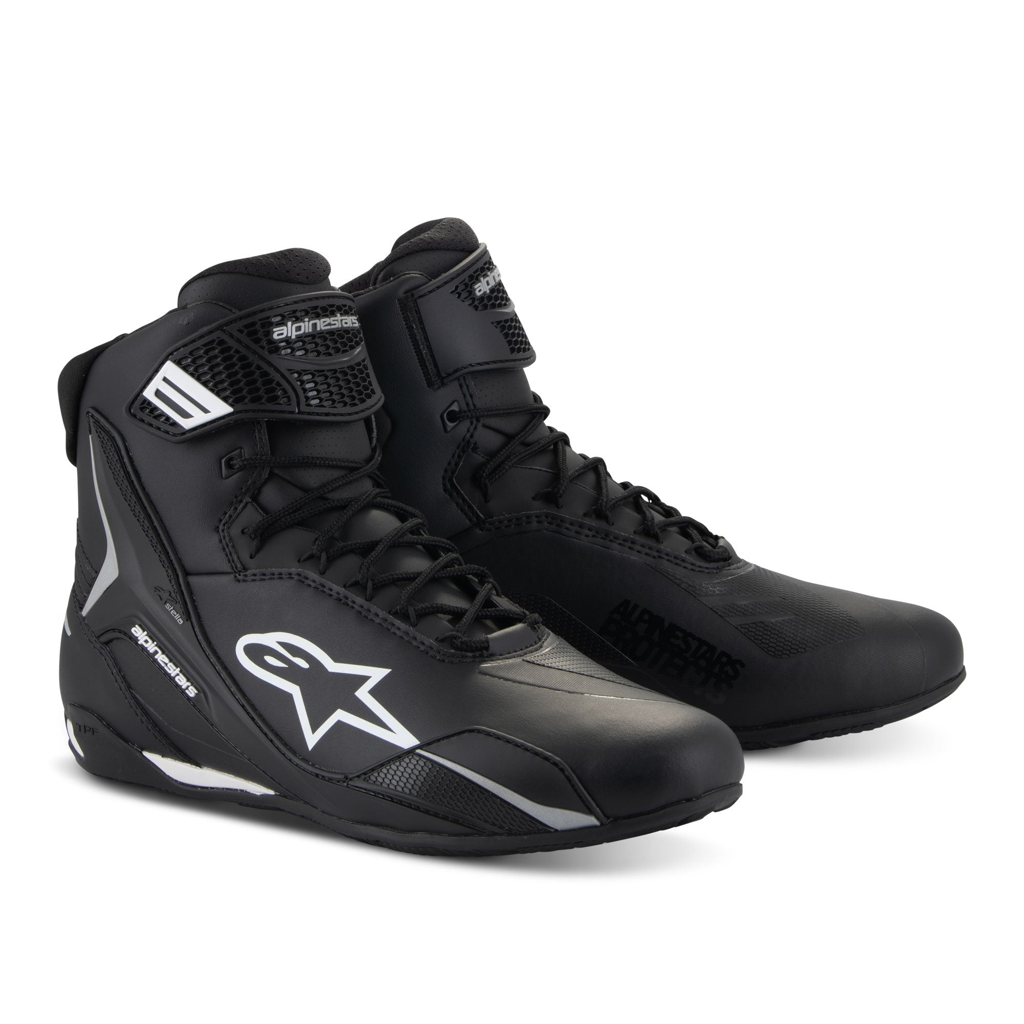 Alpinestars Stella Faster-4 Ladies Shoes Black FREE 1 YEAR Returns, FREE UK Delivery | ThrottleChimp