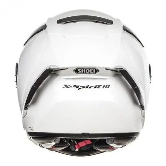 Shoei X Spirit 3 Full Face Helmet White (Image 3) - ThrottleChimp