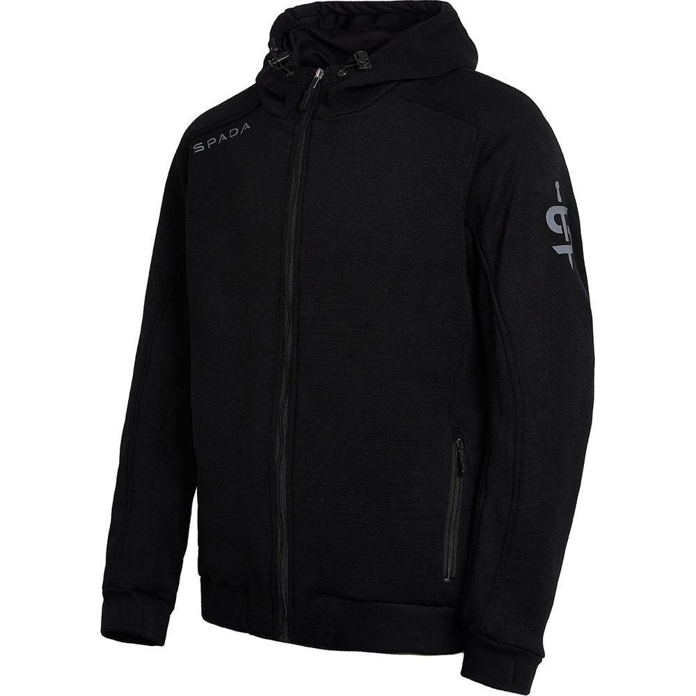 Spada Blade Zip CE Hoodie Black FREE 1 YEAR Returns, FREE UK Delivery | ThrottleChimp