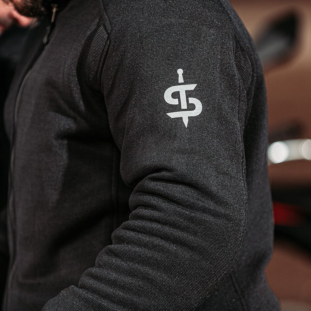 Spada Blade Zip CE Hoodie Black FREE 1 YEAR Returns, FREE UK Delivery | ThrottleChimp