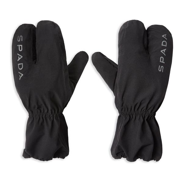 Spada Acqua Shield Waterproof Textile Mitts Black - ThrottleChimp