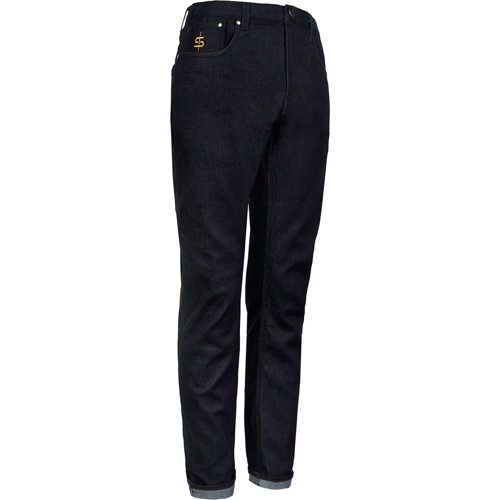 Spada Ronin CE Denim Jeans Raw Indigo (Image 2) - ThrottleChimp