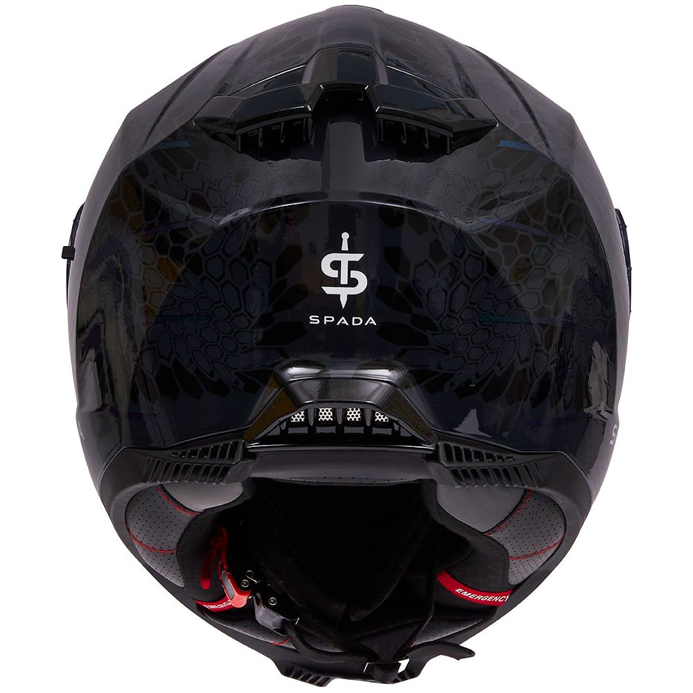 Spada SP18 Full Face Helmet Kusanagi FREE 1 YEAR Returns, FREE UK Delivery | ThrottleChimp