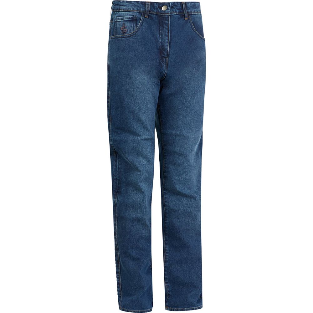 Spada Drifter CE Ladies Denim Jeans Washed Blue FREE 1 YEAR Returns, FREE UK Delivery | ThrottleChimp