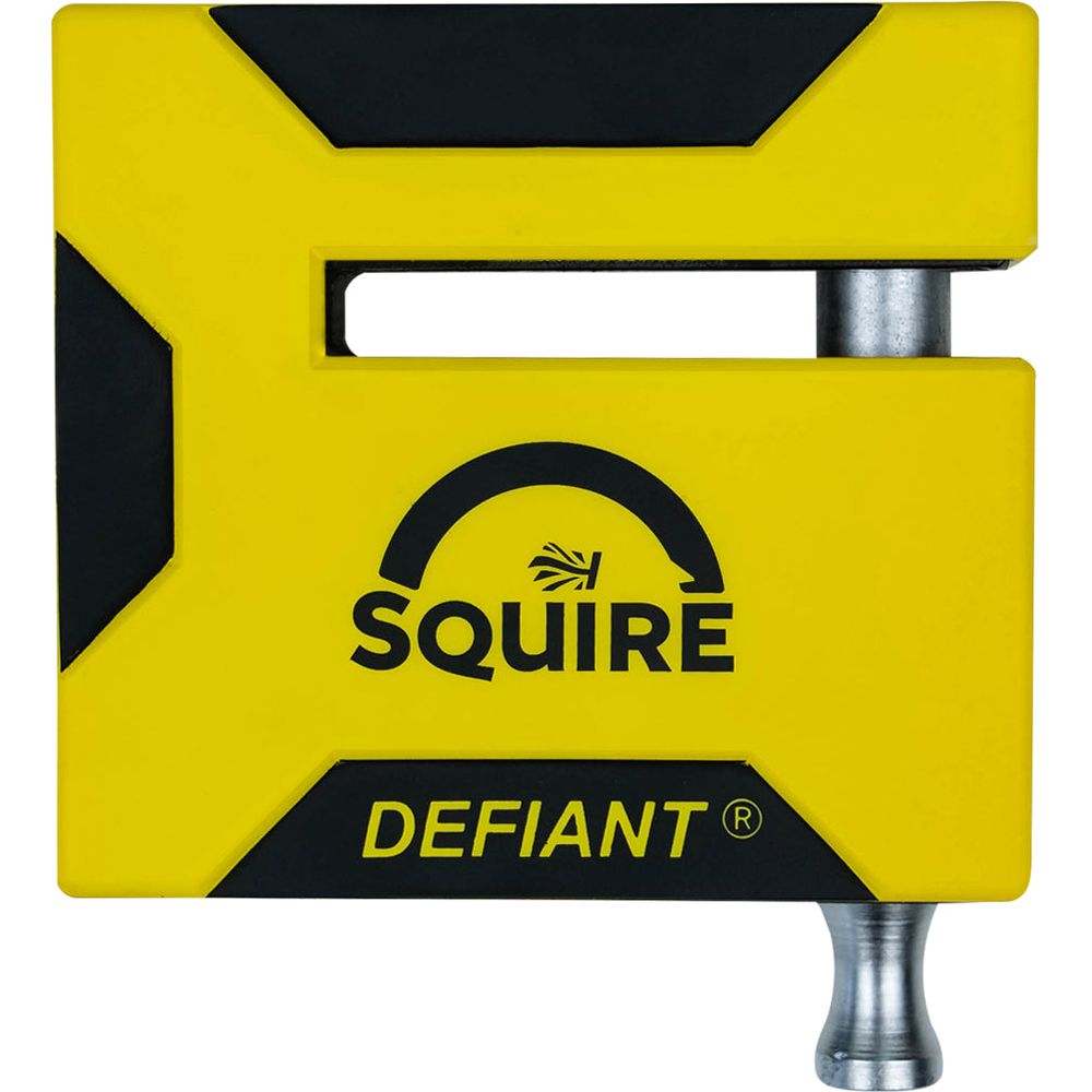 Squire Defiant Disc Lock Black - ThrottleChimp