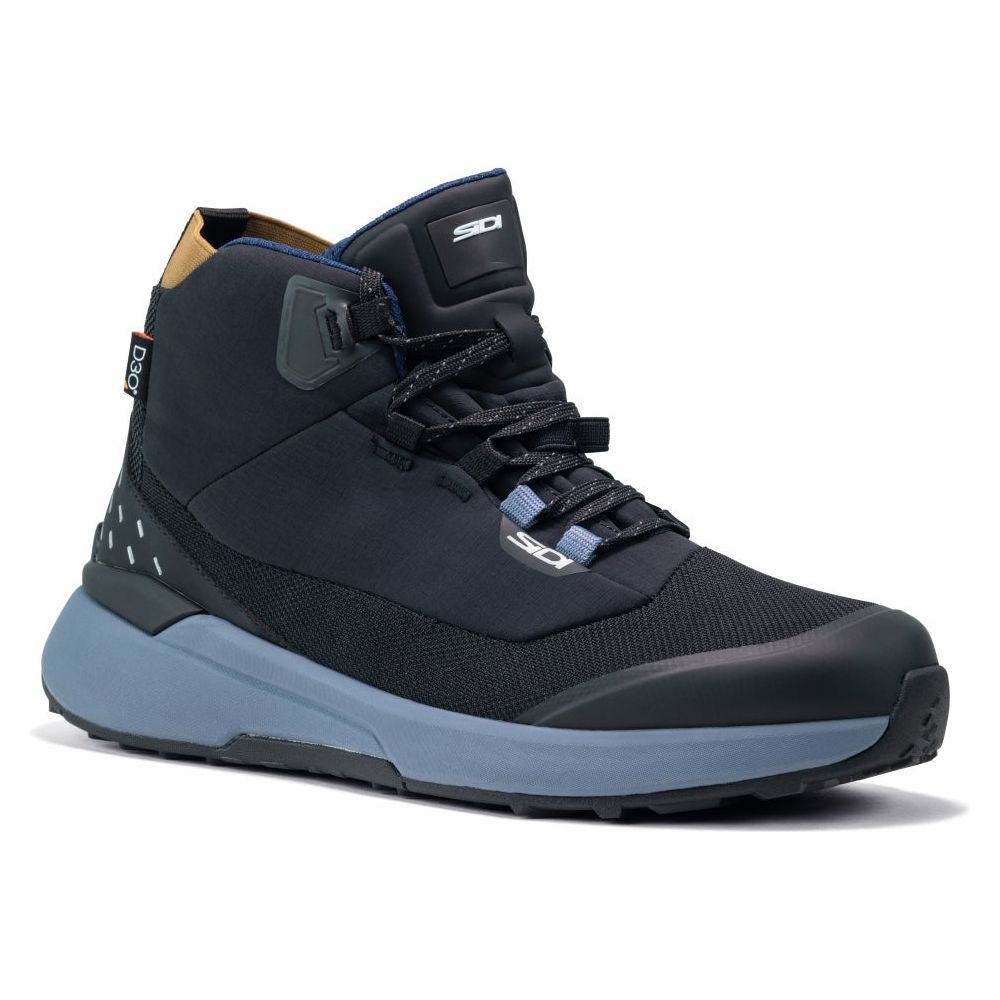 Sidi Nucleus Gore-Tex CE Short Boots Black / Bering Sea - ThrottleChimp