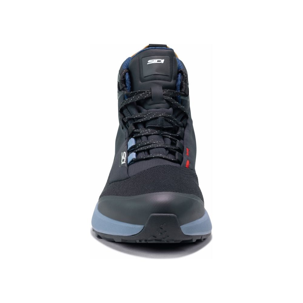 Sidi Nucleus Gore-Tex CE Short Boots Black / Bering Sea (Image 4) - ThrottleChimp