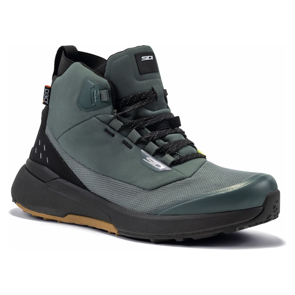 Sidi Nucleus Gore-Tex CE Short Boots Ivy / Black FREE 1 YEAR Returns, FREE UK Delivery | ThrottleChimp