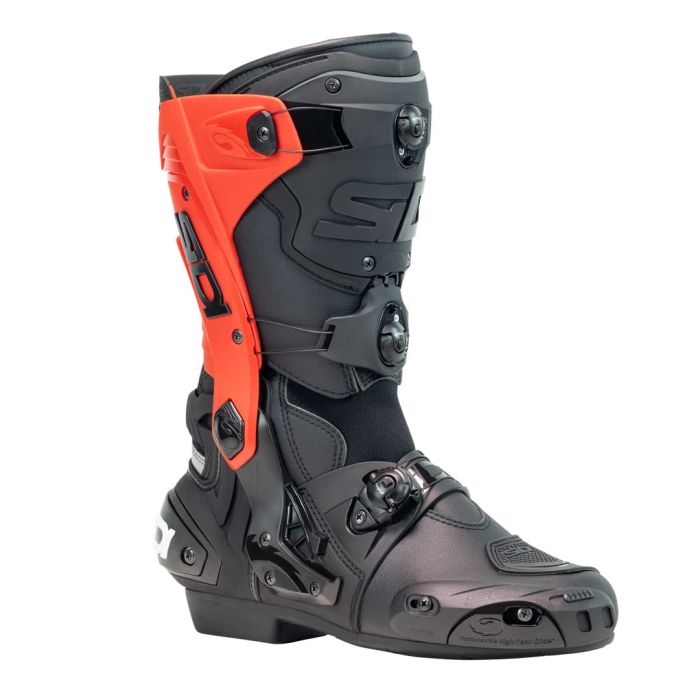 Sidi Rex CE Boots Black / Red FREE 1 YEAR Returns, FREE UK Delivery | ThrottleChimp