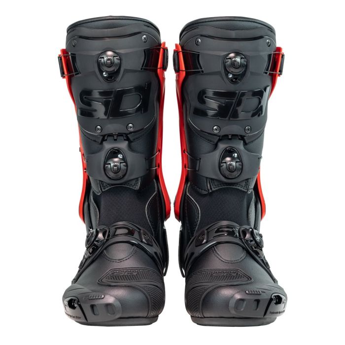 Sidi Rex CE Boots Black / Red FREE 1 YEAR Returns, FREE UK Delivery | ThrottleChimp