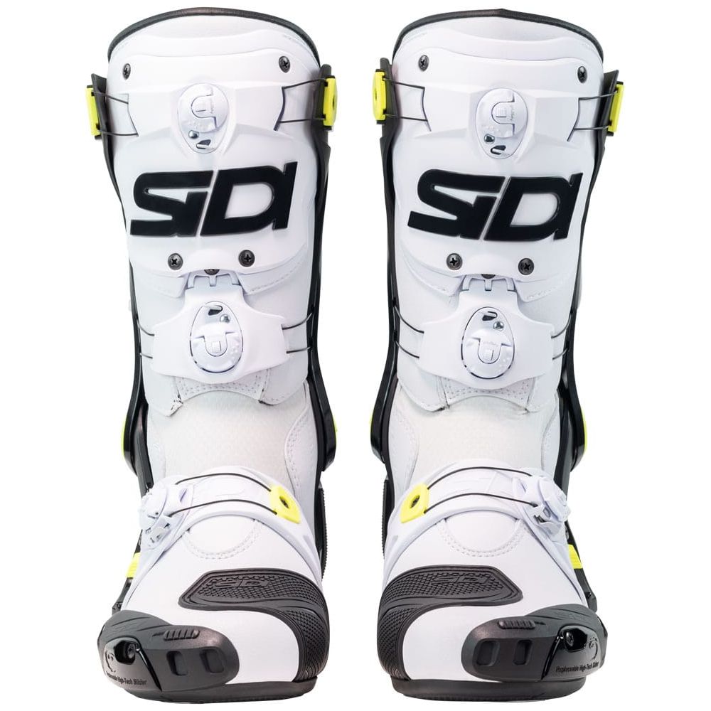 Sidi Rex CE Boots White / Black / Yellow