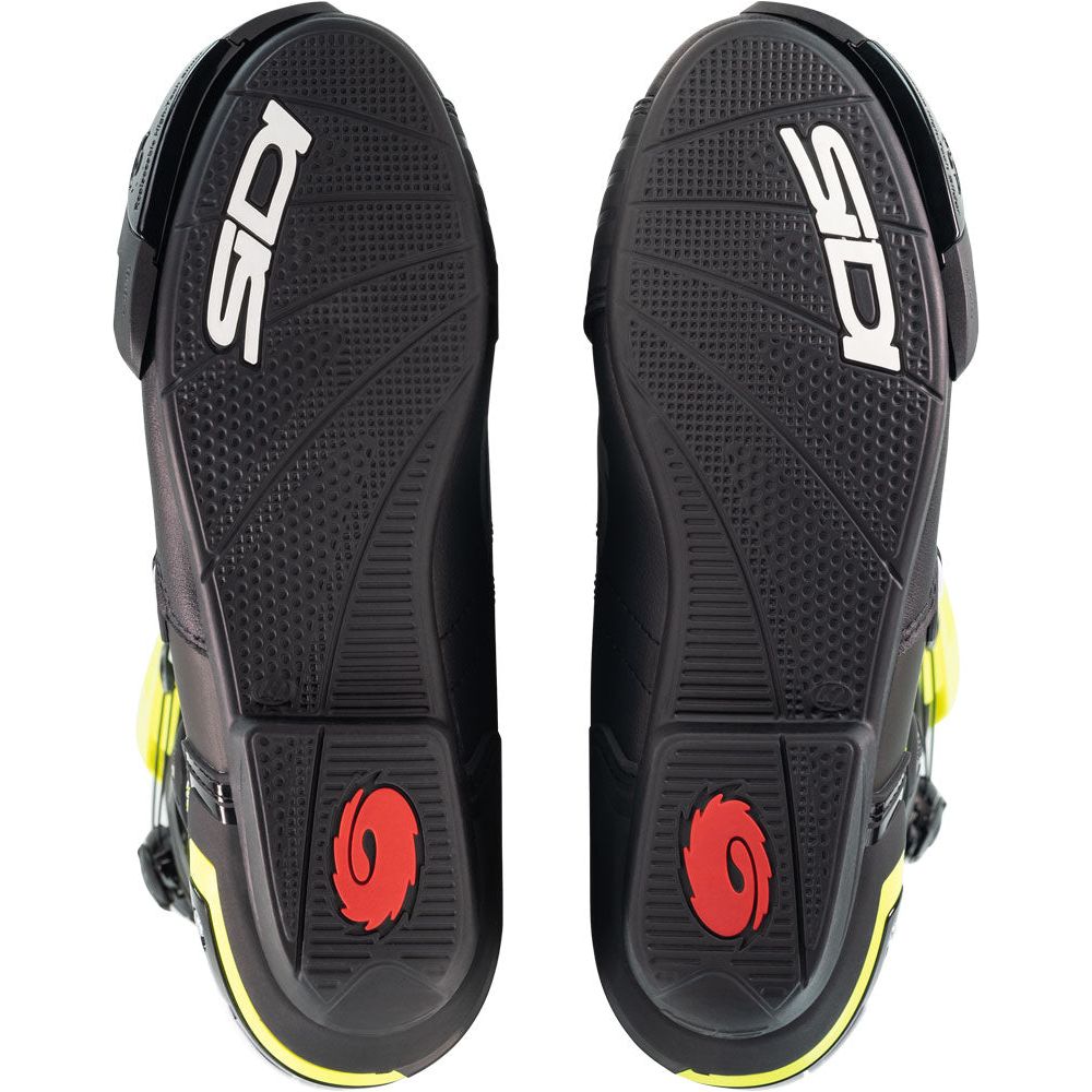 Sidi Mag 1 CE Boots Black / Yellow FREE 1 YEAR Returns, FREE UK Delivery | ThrottleChimp