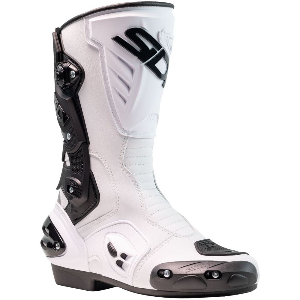 Sidi Vertigo 2 CE Boots White / Black FREE 1 YEAR Returns, FREE UK Delivery | ThrottleChimp