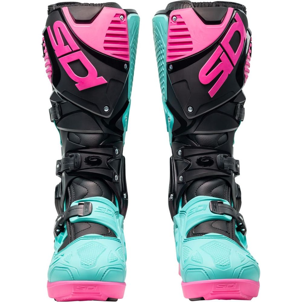 Sidi Crossfire 3 SRS CE Boots Black / Mint / Pink