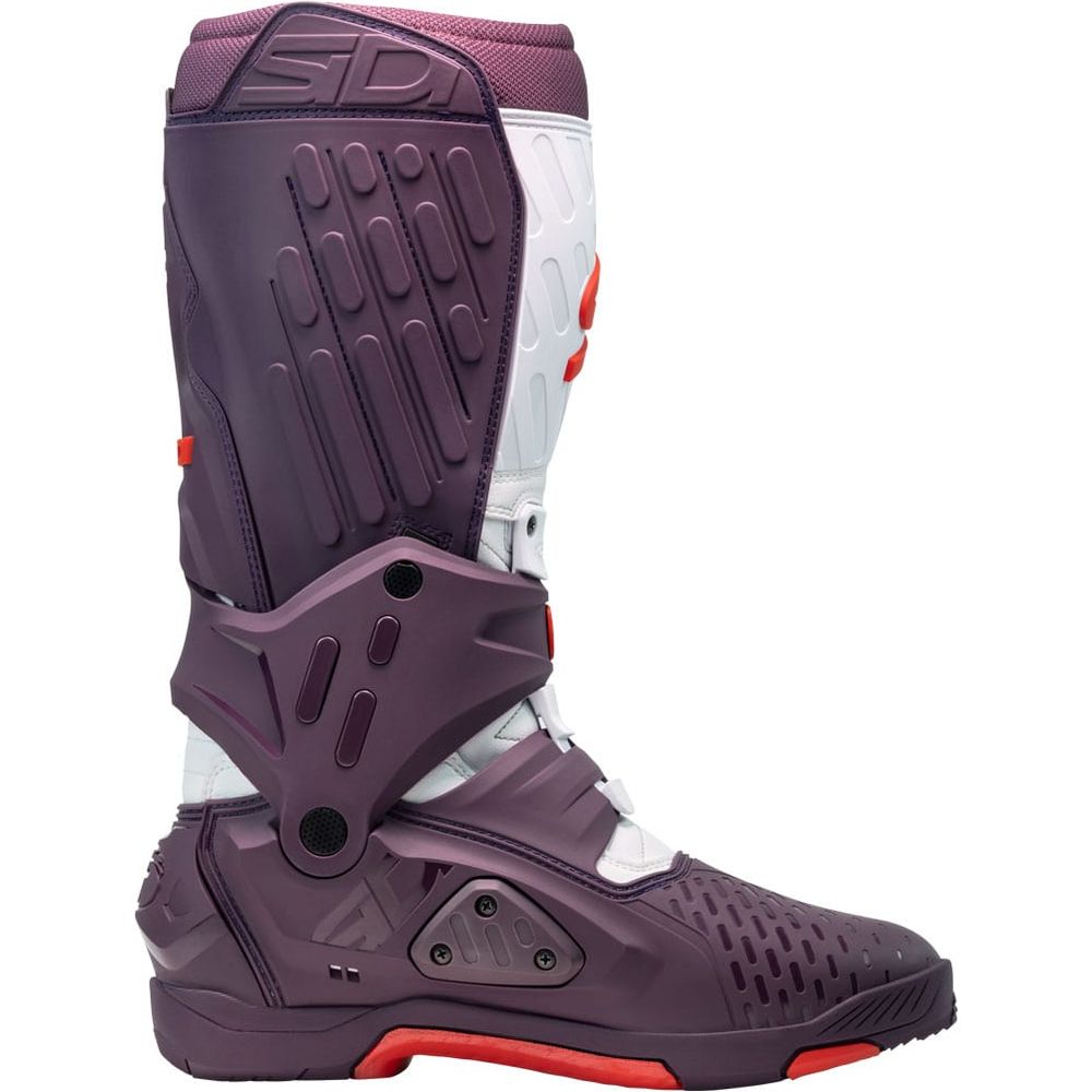 Sidi Crossair CE Boots Wine / White FREE 1 YEAR Returns, FREE UK Delivery | ThrottleChimp