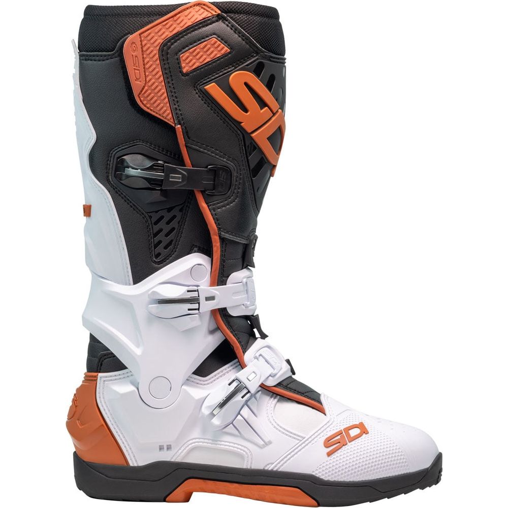 Sidi Crossair CE Boots White / Black / Bronze FREE 1 YEAR Returns, FREE UK Delivery | ThrottleChimp