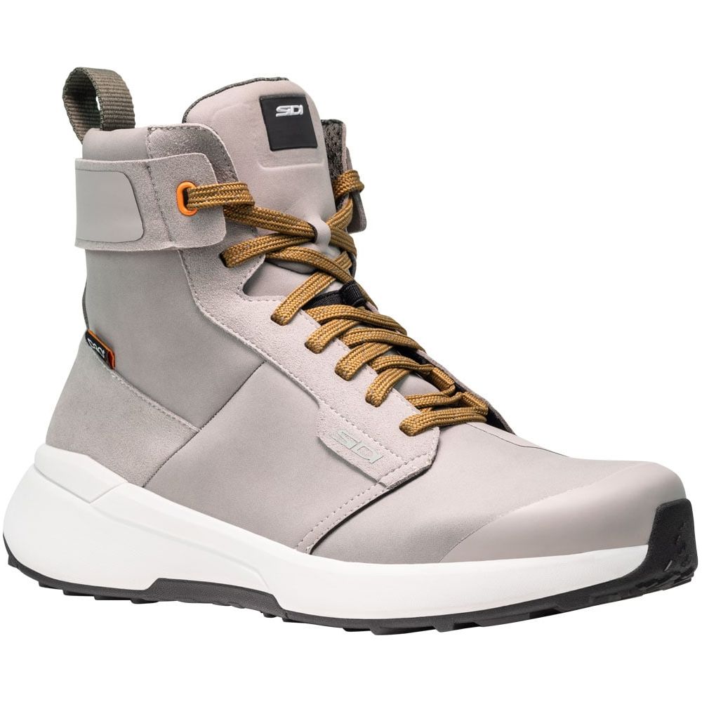 Sidi Nucleus High Waterproof CE Short Boots Grey / White