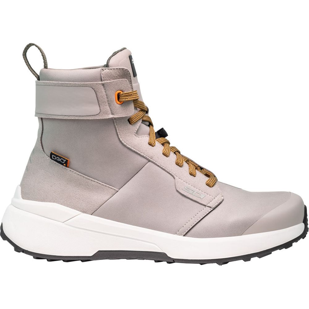 Sidi Nucleus High Waterproof CE Short Boots Grey / White