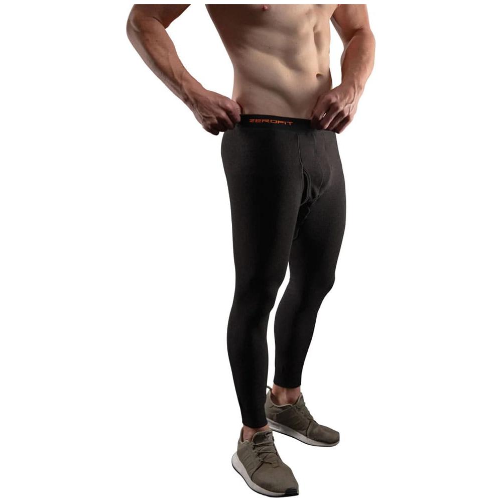 ZeroFit Ultimate Heatrub Base Layer Leggings Black