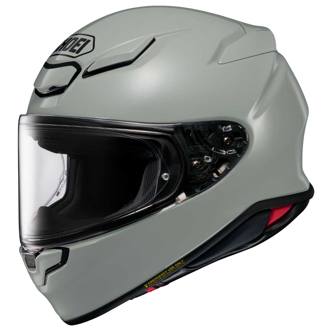 Shoei NXR2 Chalk Grey FREE 1 YEAR Returns, FREE UK Delivery | ThrottleChimp