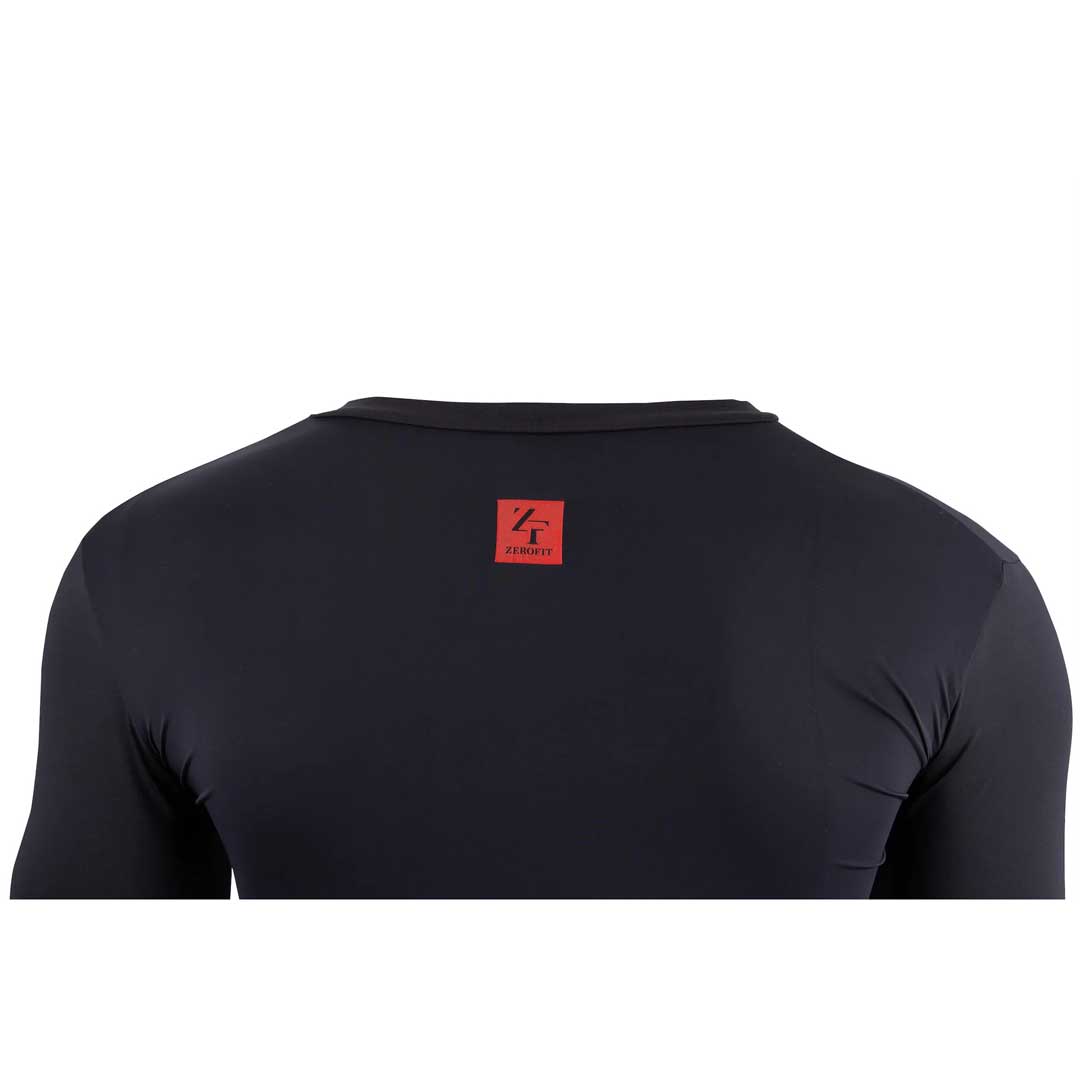 ZeroFit Coldskin Long Sleeves Base Layer T-Shirt Black FREE 1 YEAR Returns, FREE UK Delivery | ThrottleChimp