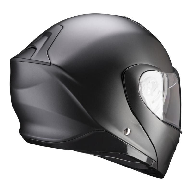 Scorpion EXO 930 Flip-Up Helmet Matt Pearl Black (Image 3) - ThrottleChimp