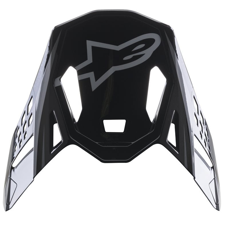 Alpinestars Visor S-M10 Carbon Meta2 Black / Glossy Grey FREE 1 YEAR Returns, FREE UK Delivery | ThrottleChimp