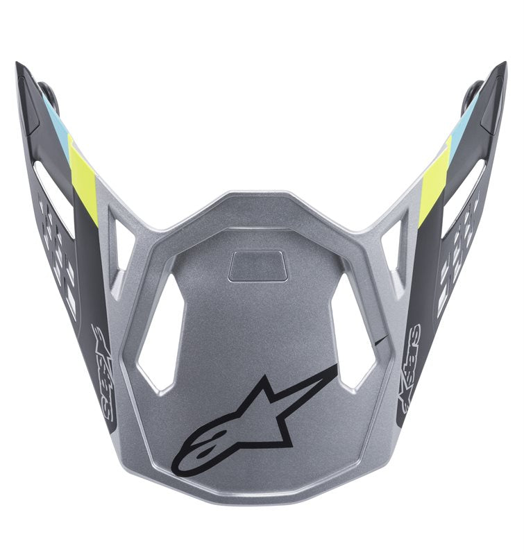 Alpinestars Visor S-M8 Contact Matt Silver FREE 1 YEAR Returns, FREE UK Delivery | ThrottleChimp