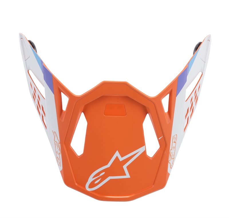 Alpinestars Visor S-M8 Contact Matt Orange FREE 1 YEAR Returns, FREE UK Delivery | ThrottleChimp