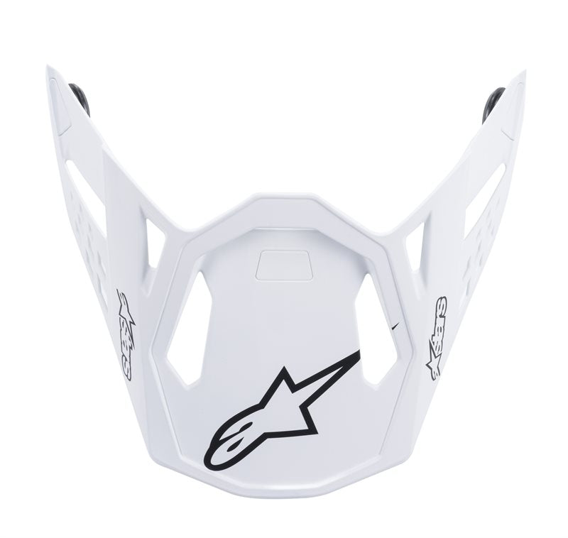 Alpinestars Visor S-M10 Dyno Matt White FREE 1 YEAR Returns, FREE UK Delivery | ThrottleChimp