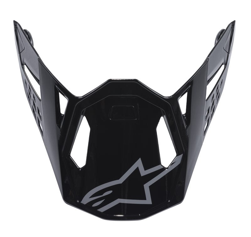 Alpinestars Visor S-M8 Radium Glossy Black FREE 1 YEAR Returns, FREE UK Delivery | ThrottleChimp