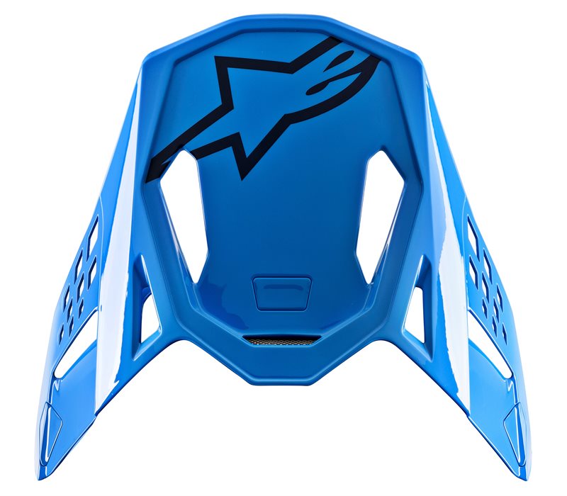 Alpinestars Visor S-M8 Radium Aqua Glossy FREE 1 YEAR Returns, FREE UK Delivery | ThrottleChimp