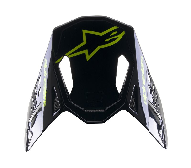 Alpinestars Visor S-M8 Radium 2 Nightlife Ucla Blue / Glossy White FREE 1 YEAR Returns, FREE UK Delivery | ThrottleChimp